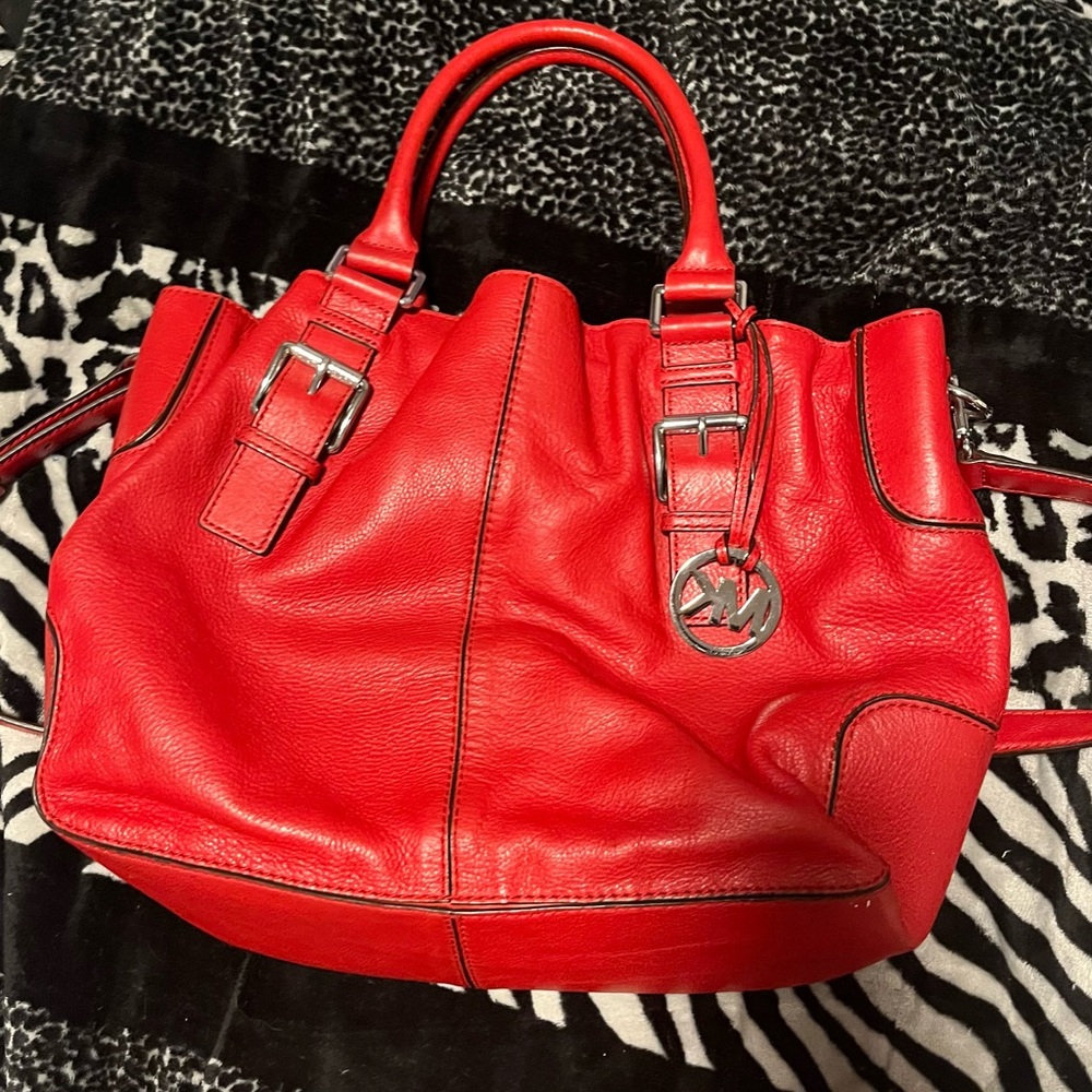 Michael Kors leather brookville bag